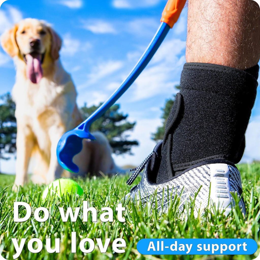 Omeer AFO Foot Drop Brace for Walking Support with Plantar Fasciitis Relief

