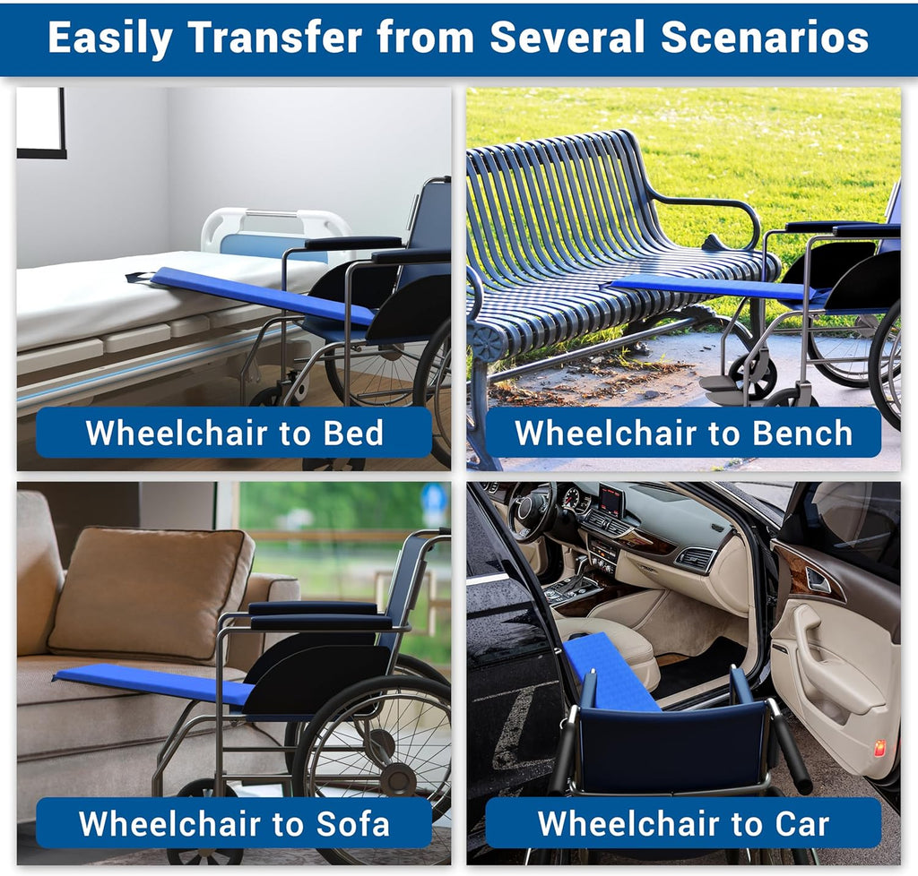 Skil-Care Transfer Board and Padded Slide Board with Reinforced Handles

