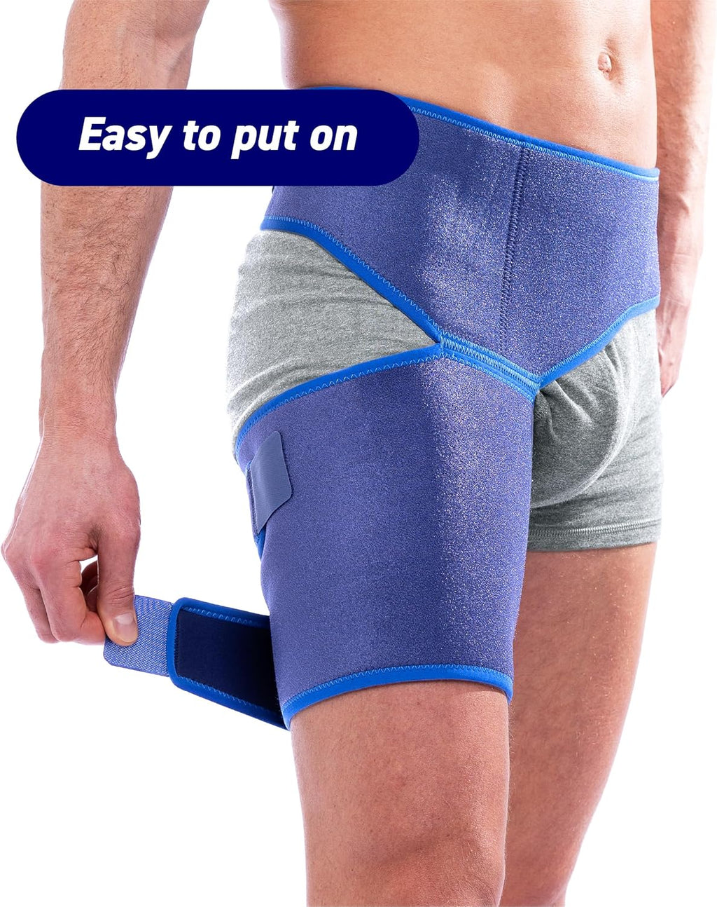 Neo G Groin Brace for Thigh and Hamstring Strain, Adjustable Compression Support

