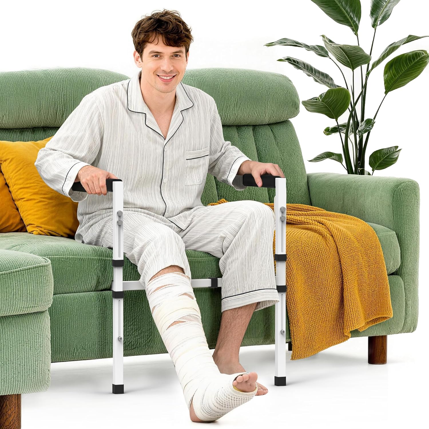 Stand Assist for Elderly Sit-to-Stand Chair Lift for Sofa, Supports 300 lbs

