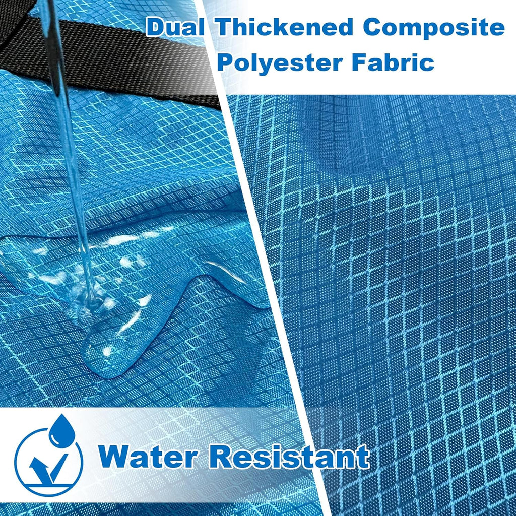 Reusable Patient Transfer Bed Pads with Handles, Washable Slide Sheets for Caregivers

