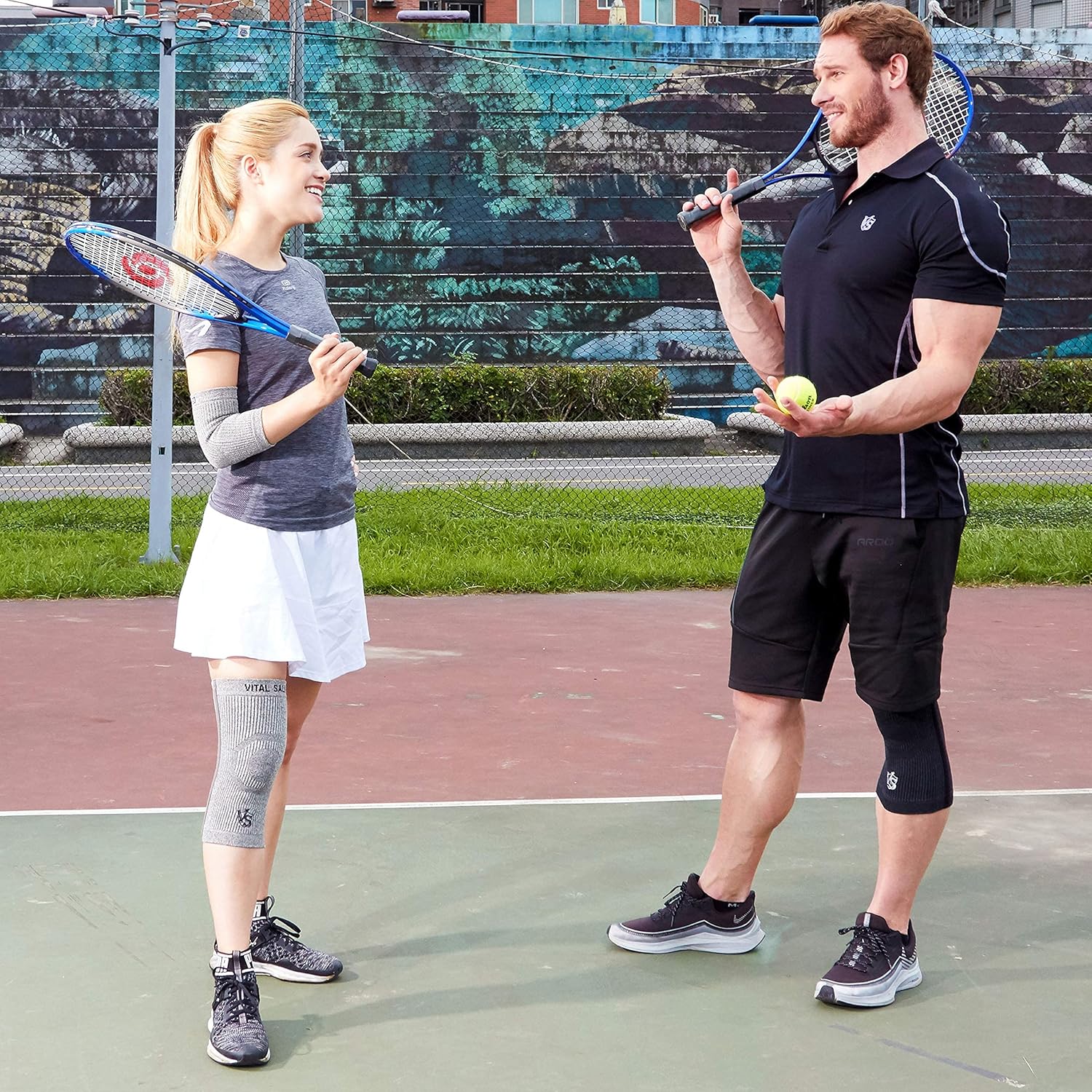 Vital Salveo S-Support 3D Bio-Dynamic Recovery Knee Sleeve, Compression Support

