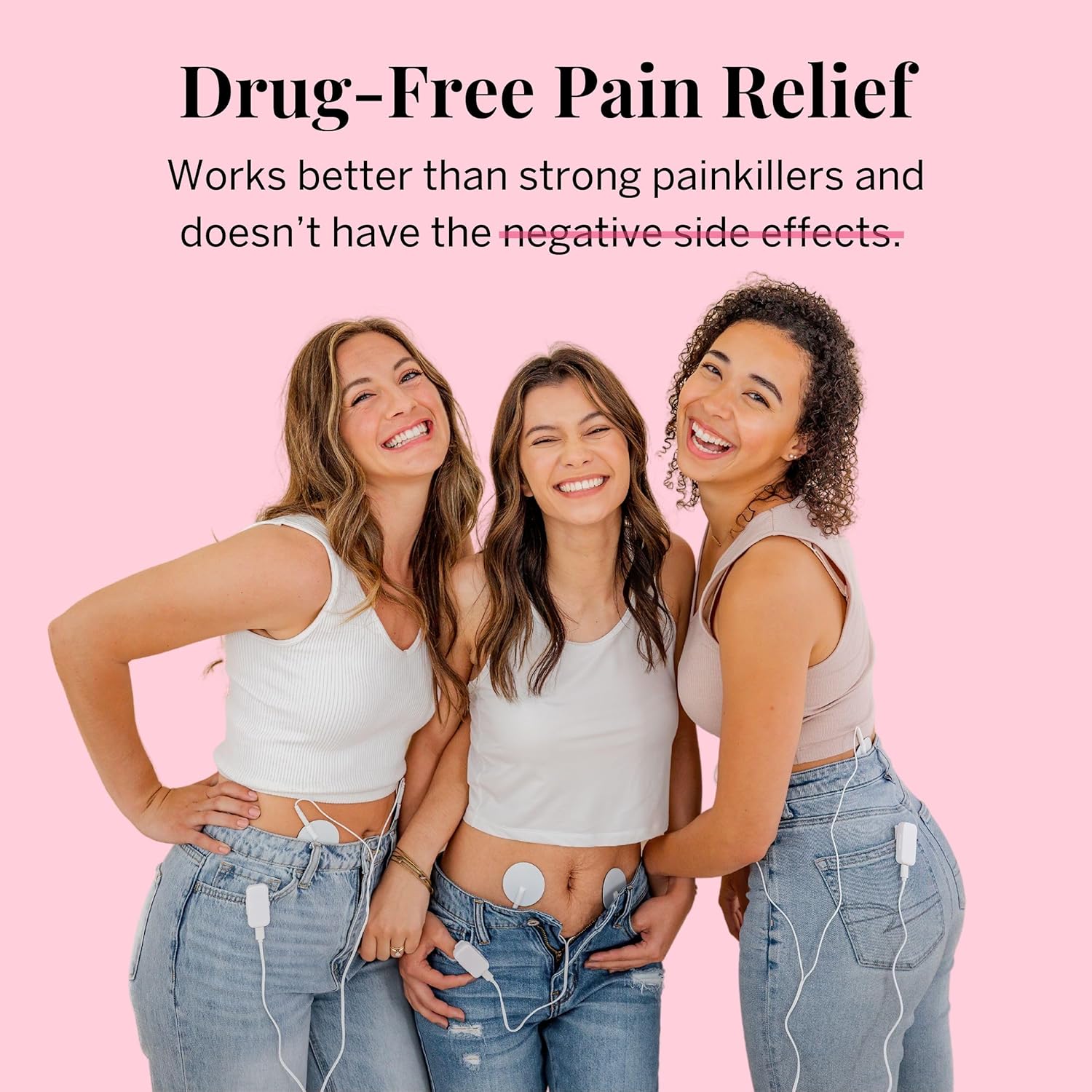 Pixie Period Pain Relief Device for Menstrual Cramps, Wearable Discreet Comfort

