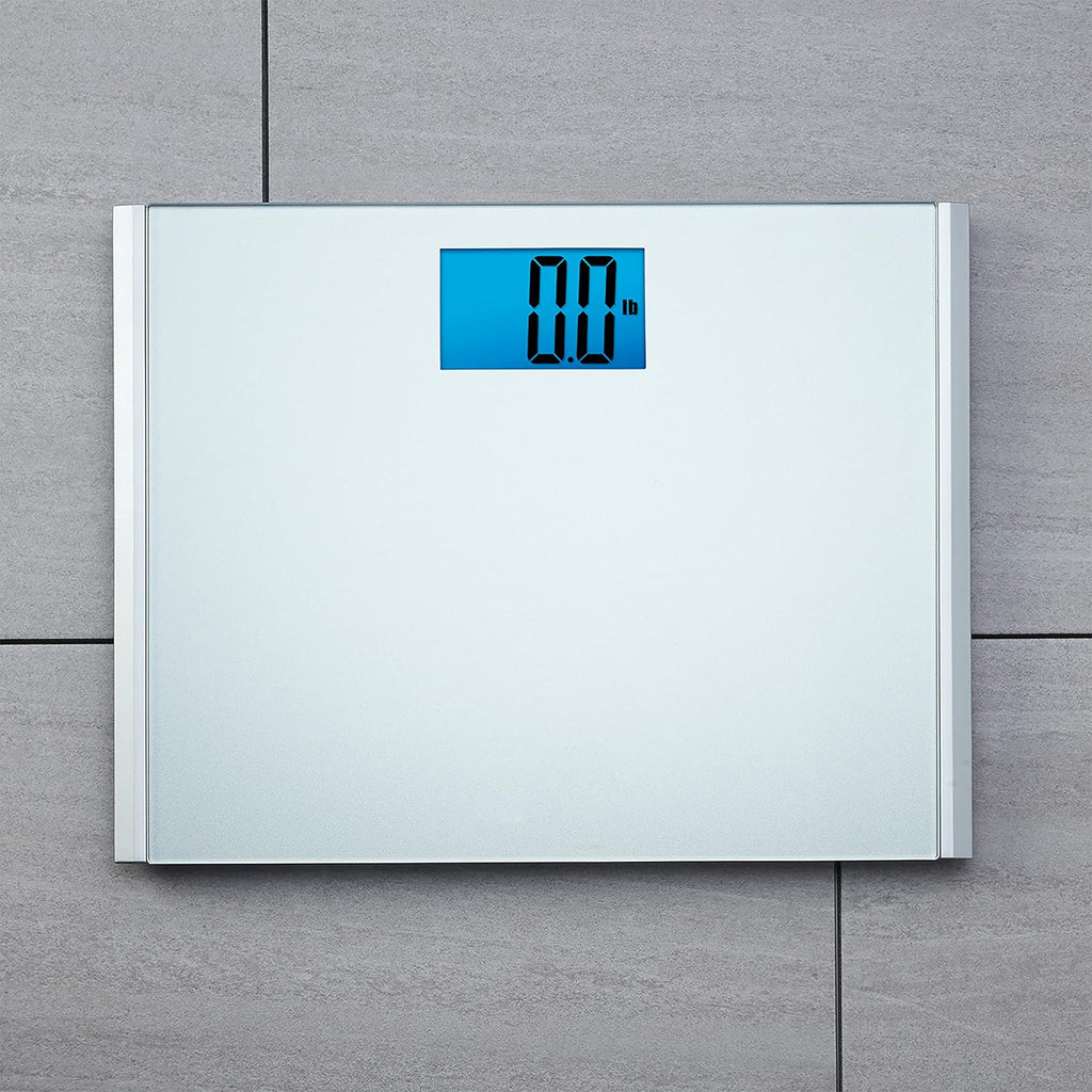 Eat Smart Precision Plus Digital Bathroom Scale, 440 lb Capacity, Step-On Platform

