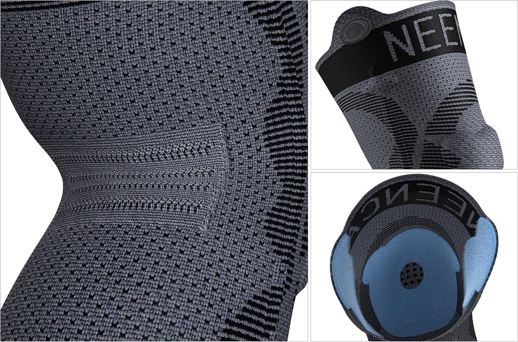 NEENCA Kids Knee Brace Sleeve with Patella Gel Pad and Side Stabilizers

