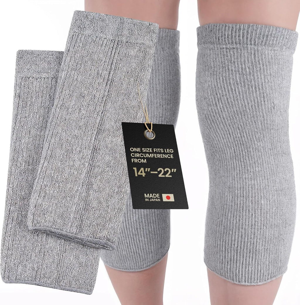 SENIOR iCARE Elastic Cotton Knee Warmers Knee Sleeves for Men and Women

