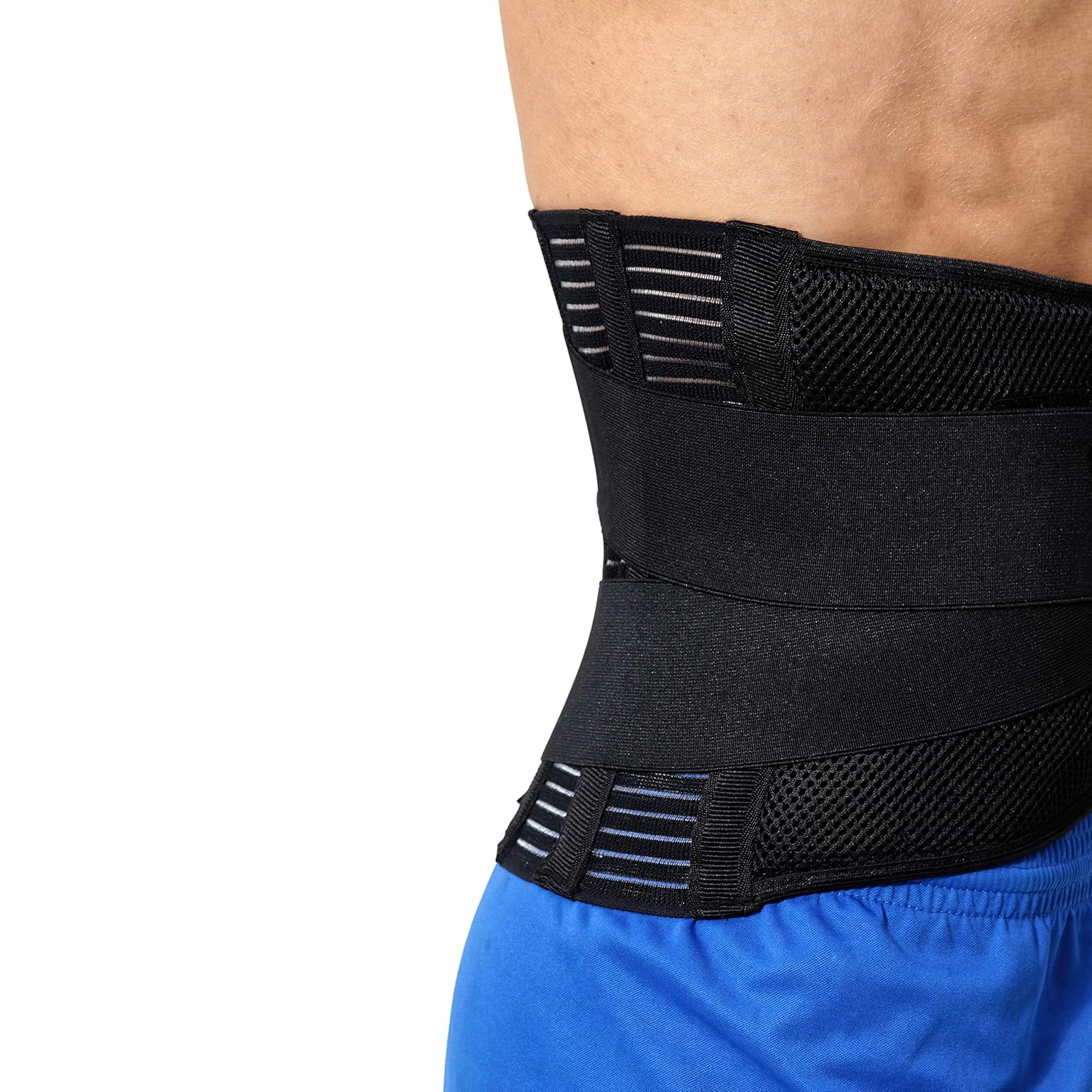 NeoTech Care Adjustable Compression Back Brace Lumbar Support Belt

