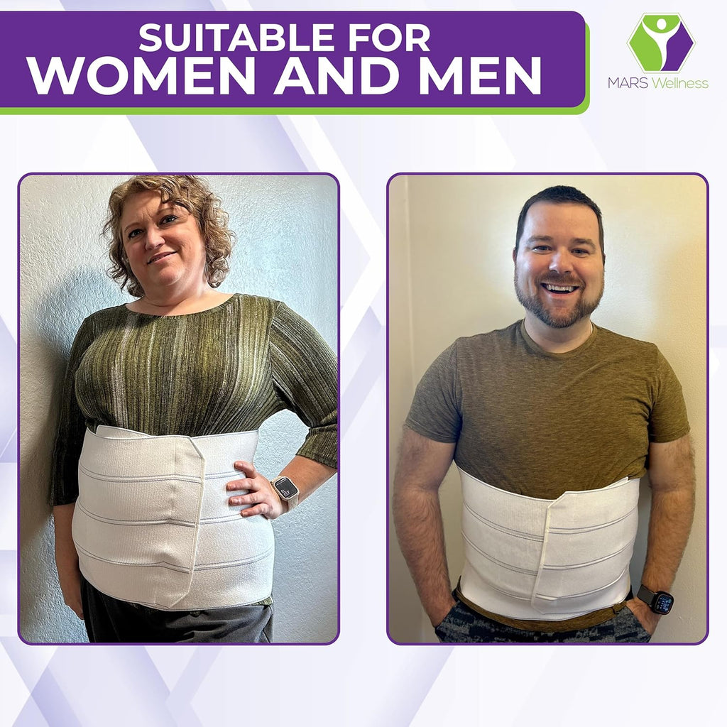 MARS WELLNESS Premium Bariatric Abdominal Binder for Post-Surgery Support, Plus Size

