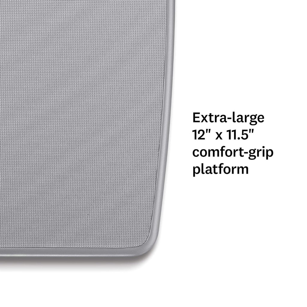 Conair Thinner Extra-Large Analog Dial Bathroom Scale for Body Weight, 330 lb

