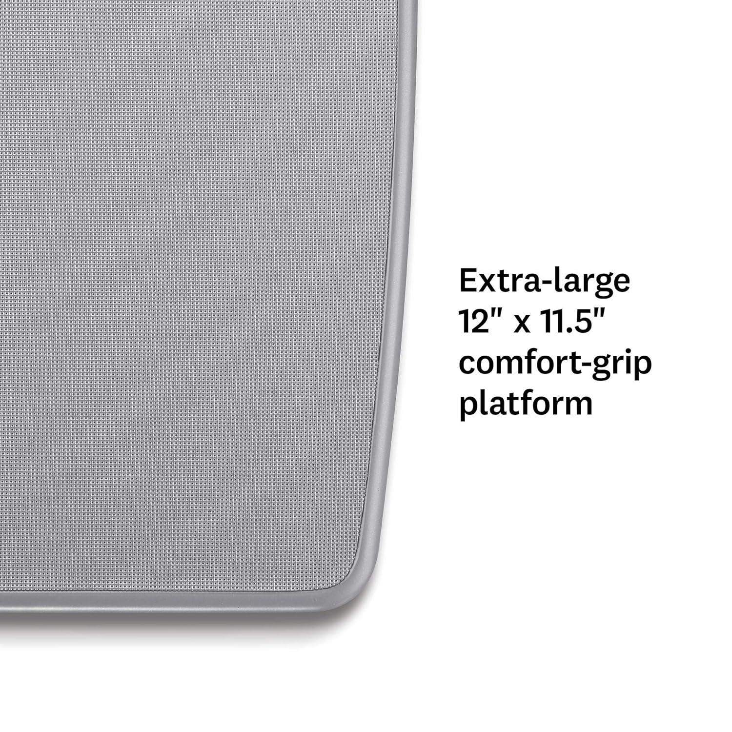 Conair Thinner Extra-Large Analog Dial Bathroom Scale for Body Weight, 330 lb

